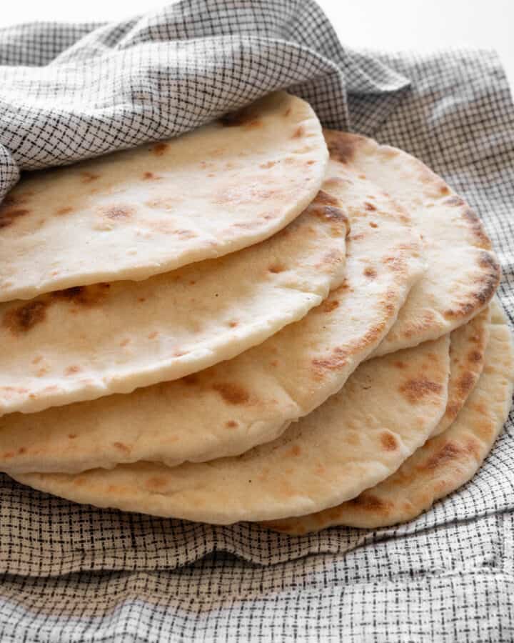 TwoIngredient Pita Bread Forks and Foliage