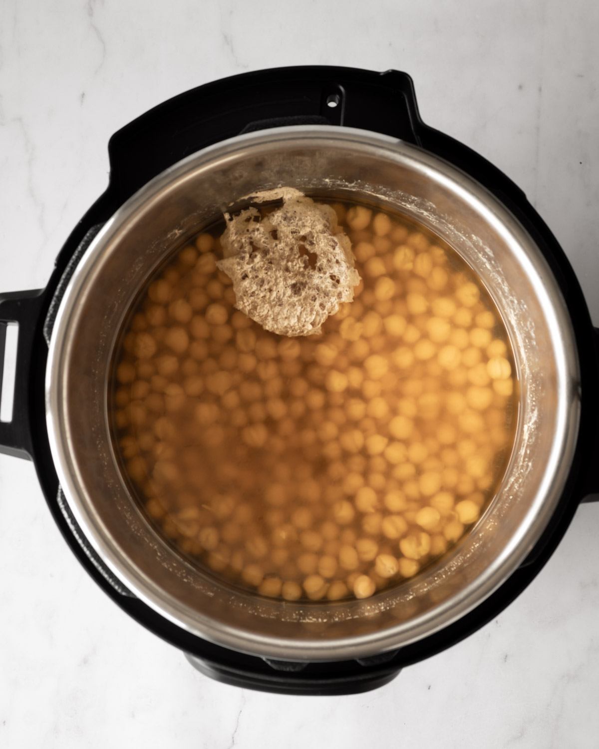 How To Cook Chickpeas Overnight [Instant Pot Mini]